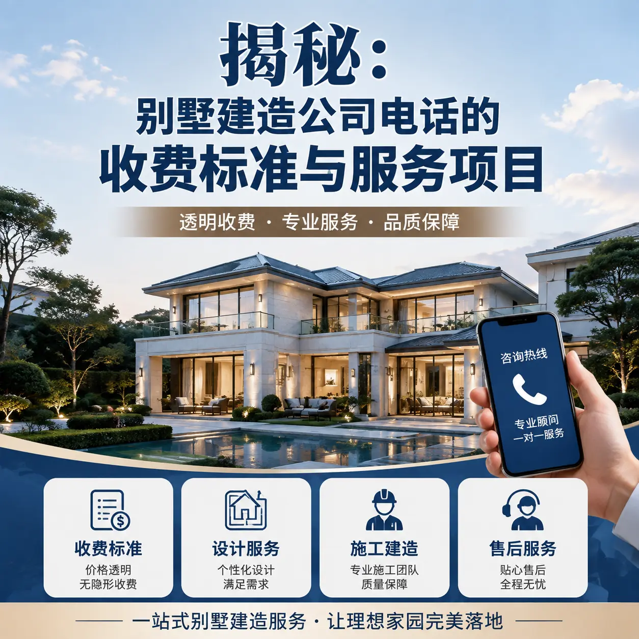 揭秘:黔南别墅建造公司电话的收费标准与服务项目