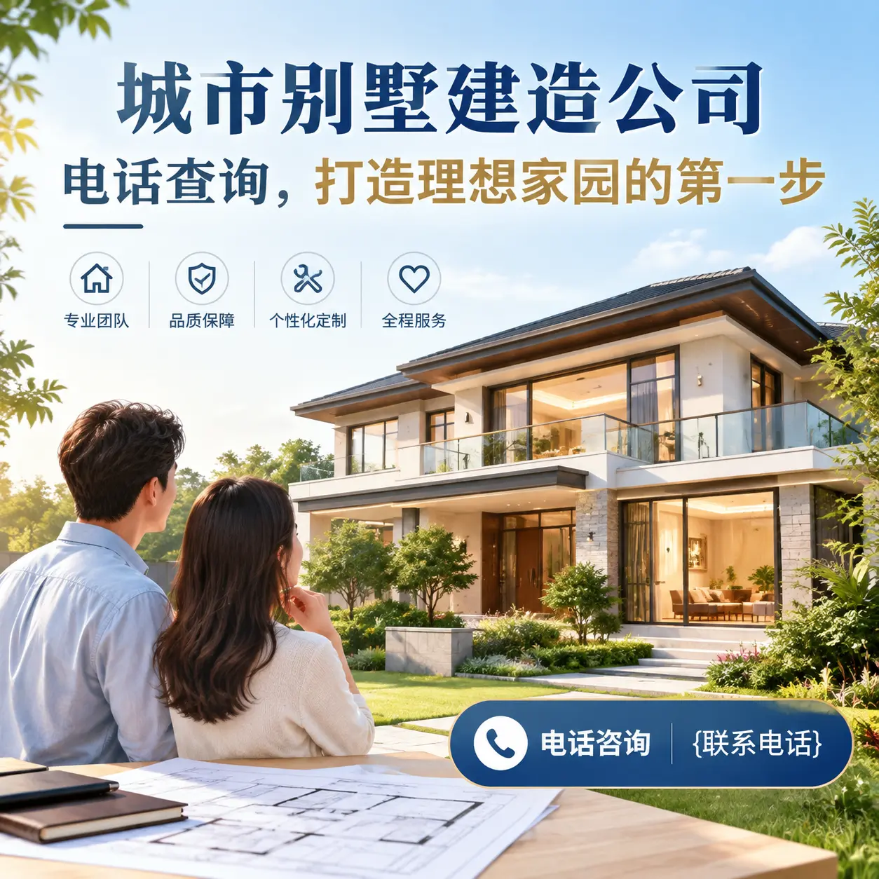 黔南别墅建造公司电话查询,打造理想家园的第一步