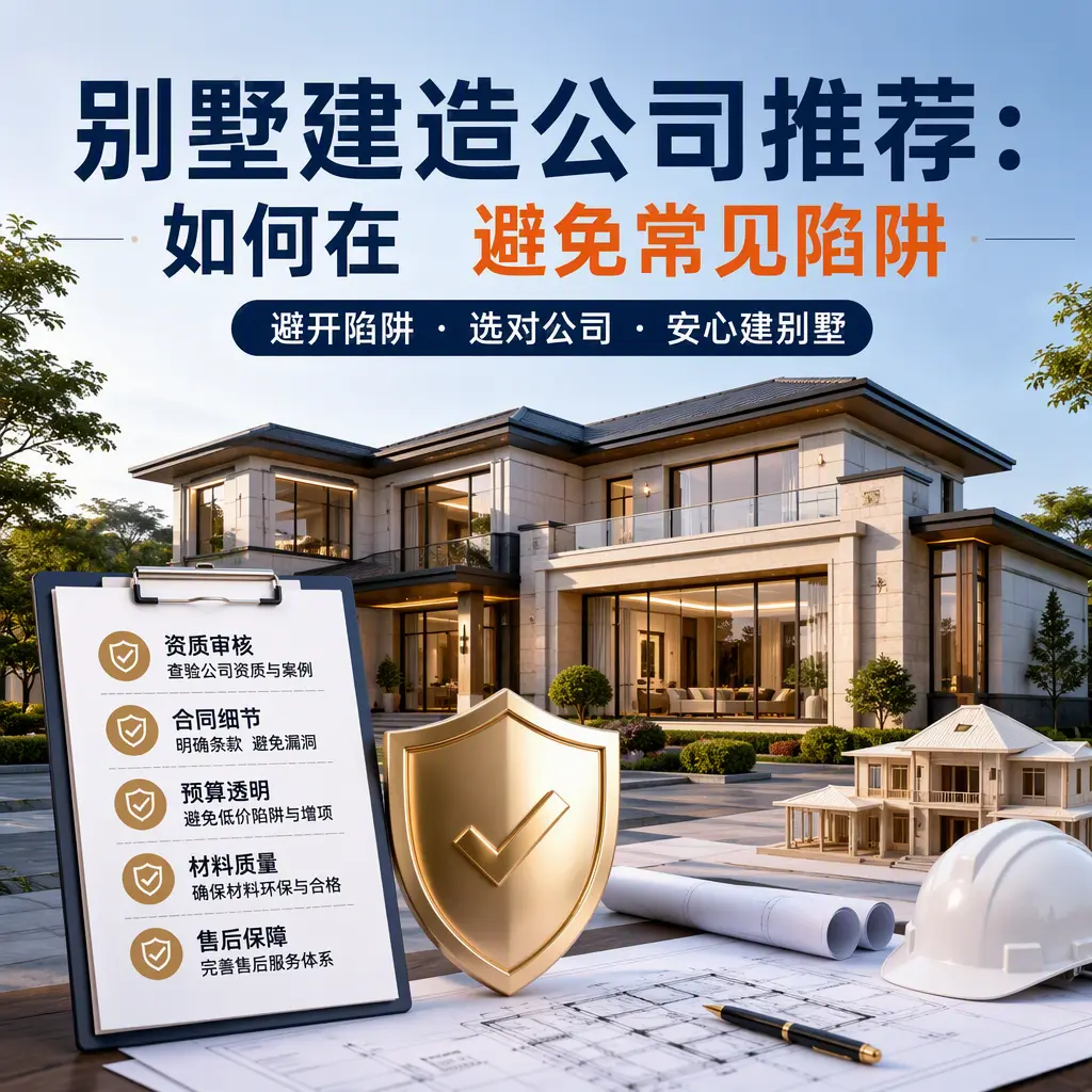 别墅建造公司推荐：如何在 黔南 避免常见陷阱