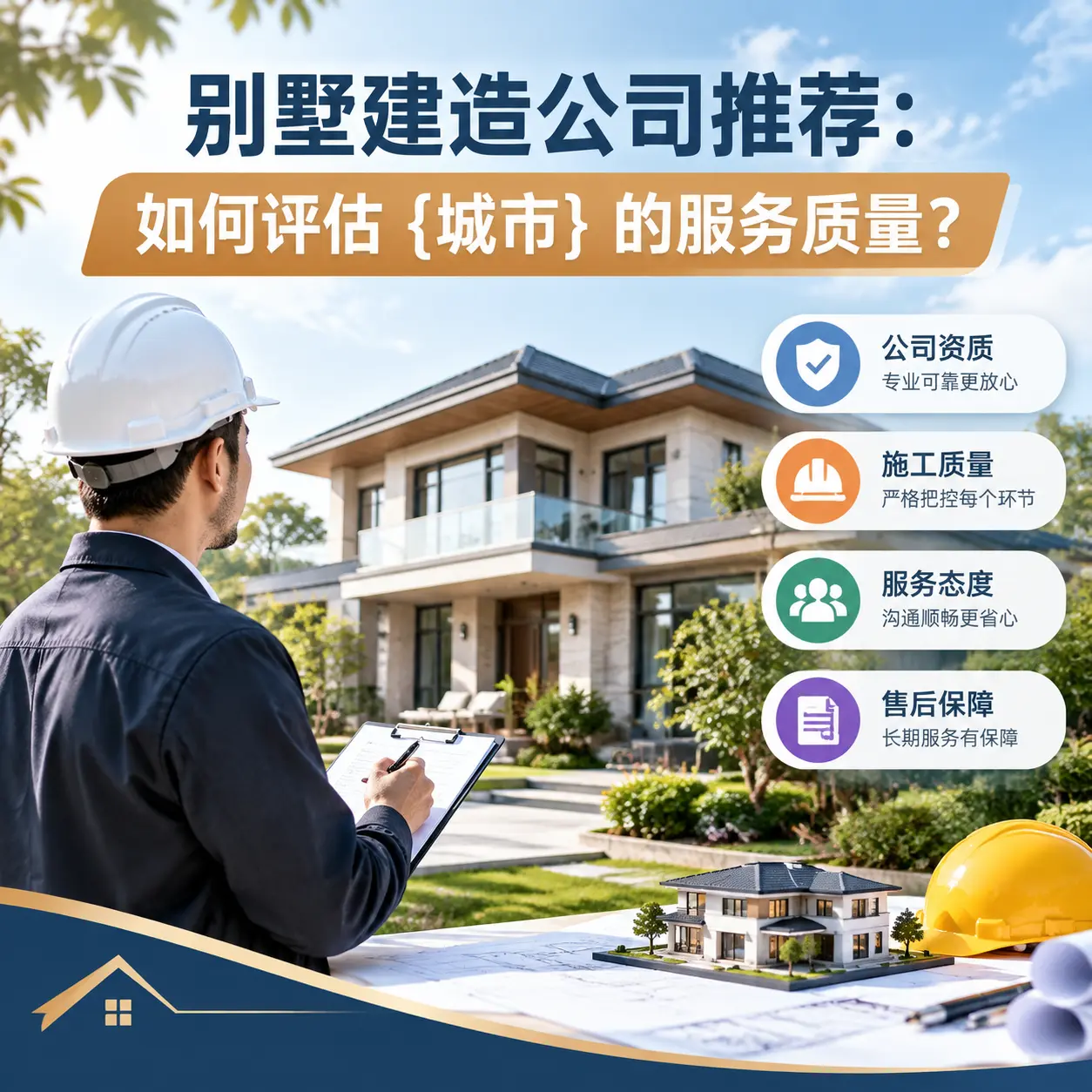 别墅建造公司推荐:如何评估 黔南 的服务质量?