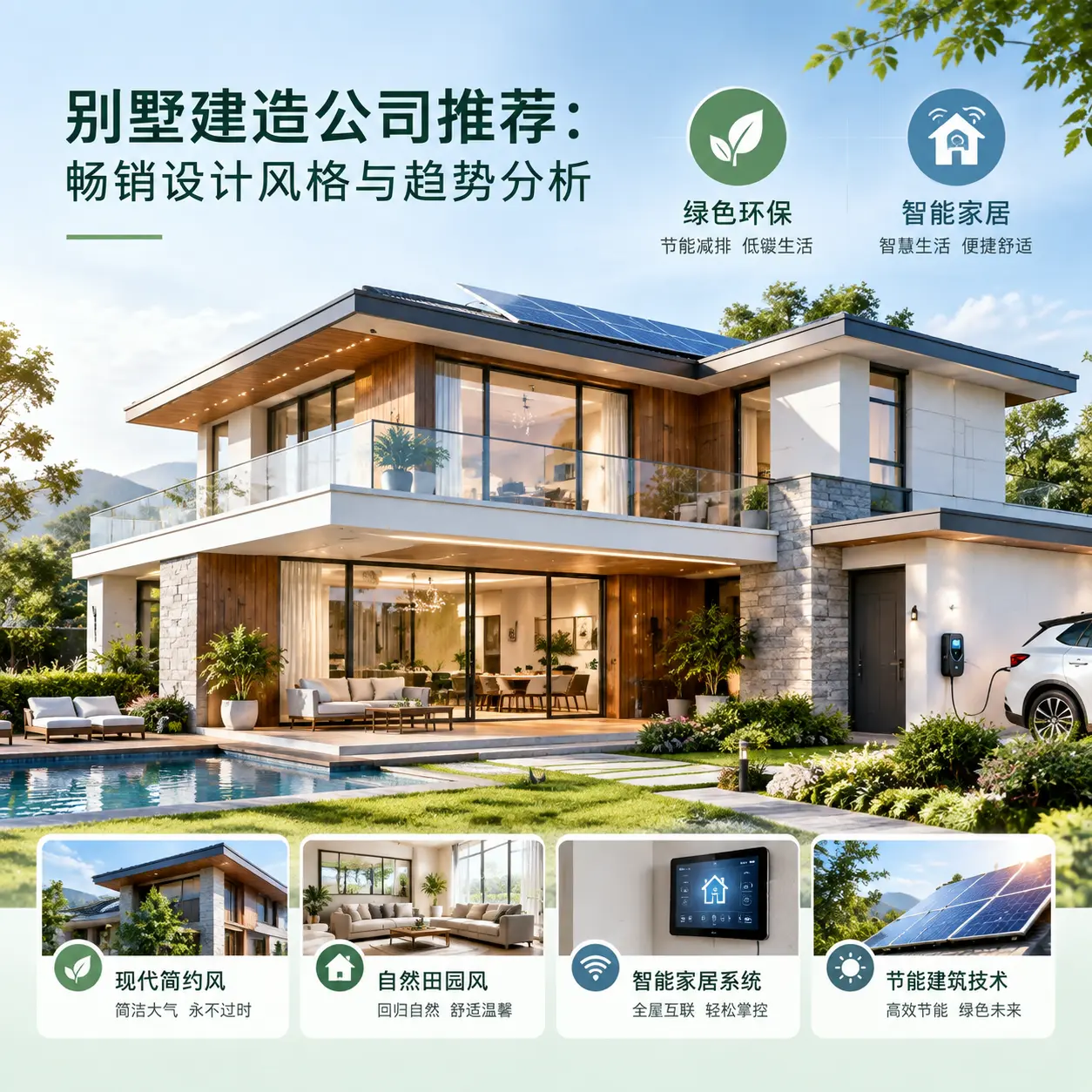 别墅建造公司推荐: 黔南 畅销设计风格与趋势分析