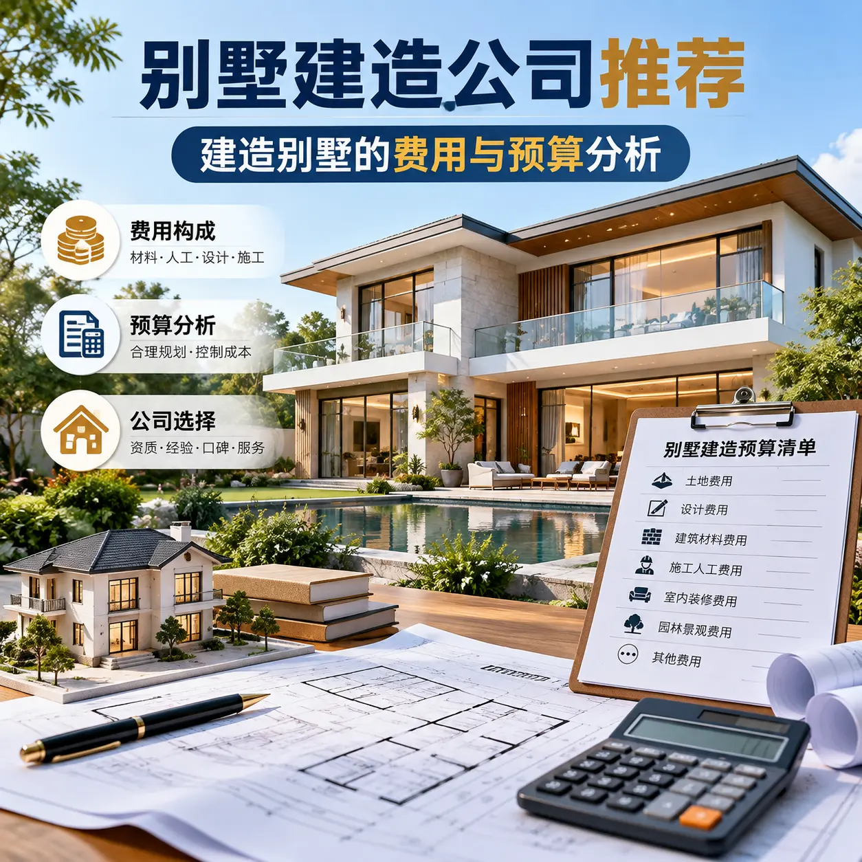 别墅建造公司推荐: 黔南 建造别墅的费用与预算分析