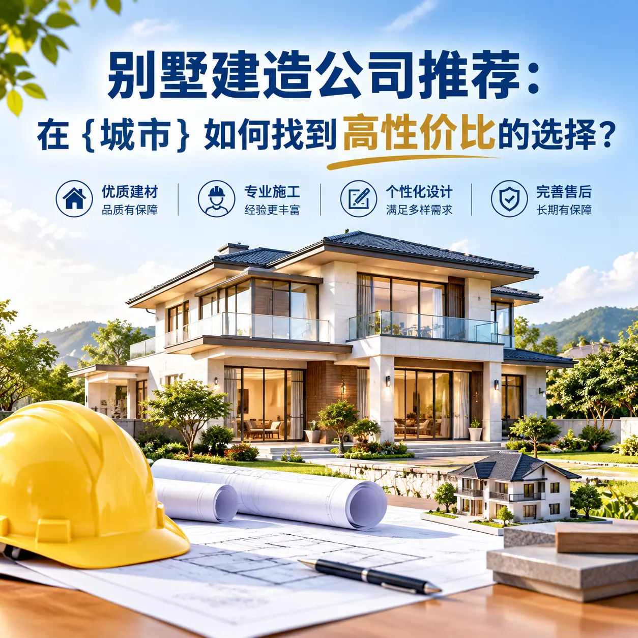 别墅建造公司推荐:在 黔南 如何找到高性价比的选择?