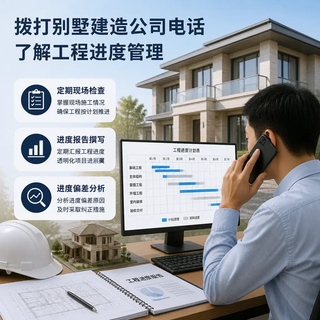 拨打黔南别墅建造公司电话,了解工程进度管理