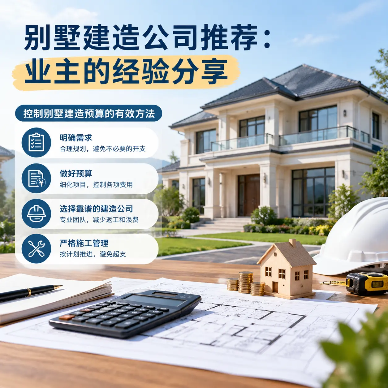 别墅建造公司推荐： 黔南 业主的经验分享