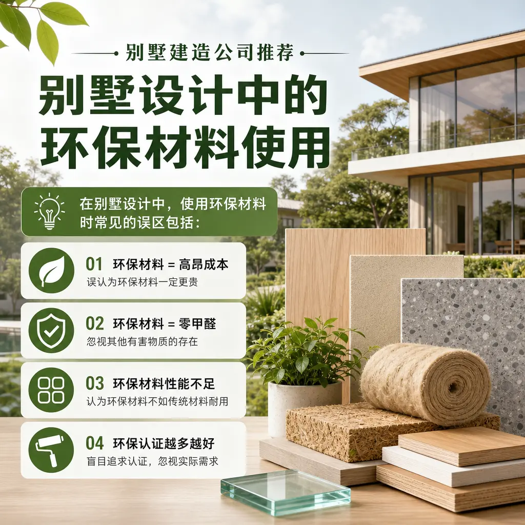 别墅建造公司推荐: 黔南 别墅设计中的环保材料使用