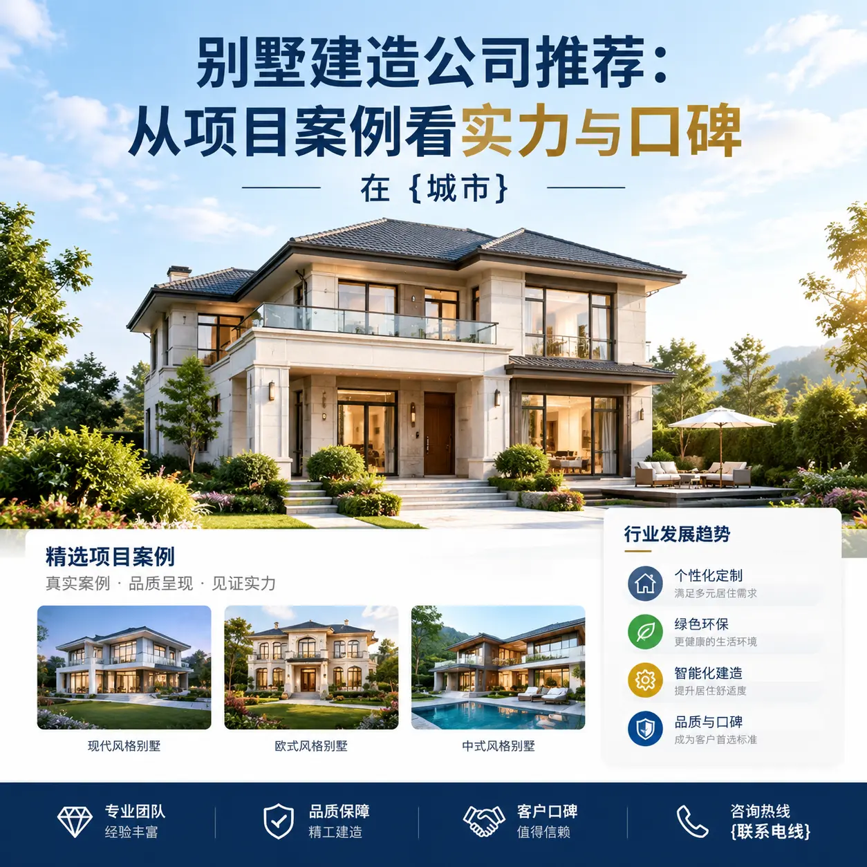 别墅建造公司推荐：从项目案例看实力与口碑在 黔南