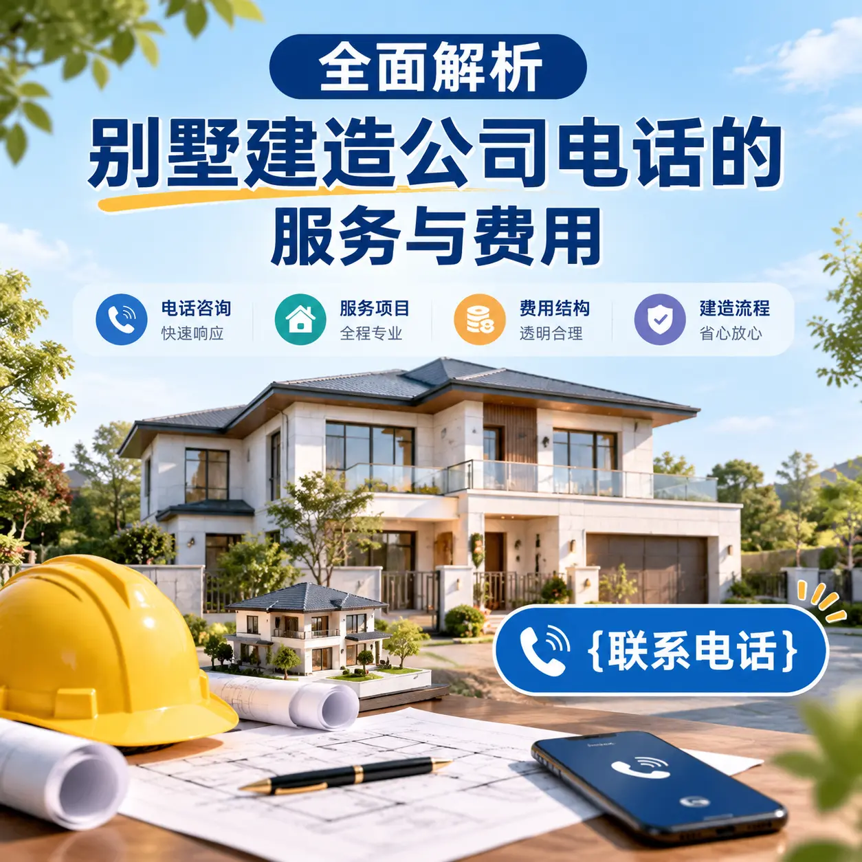 全面解析黔南别墅建造公司电话的服务与费用